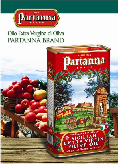 Partanna Extra Virgin Sicilian Olive Oil